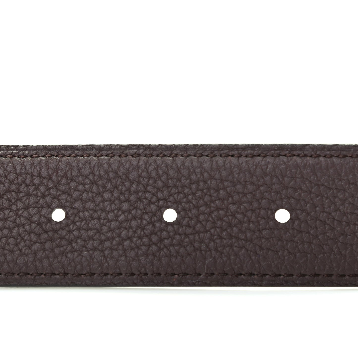 Box Togo 32mm Martelee H Belt 90 Black Chocolate