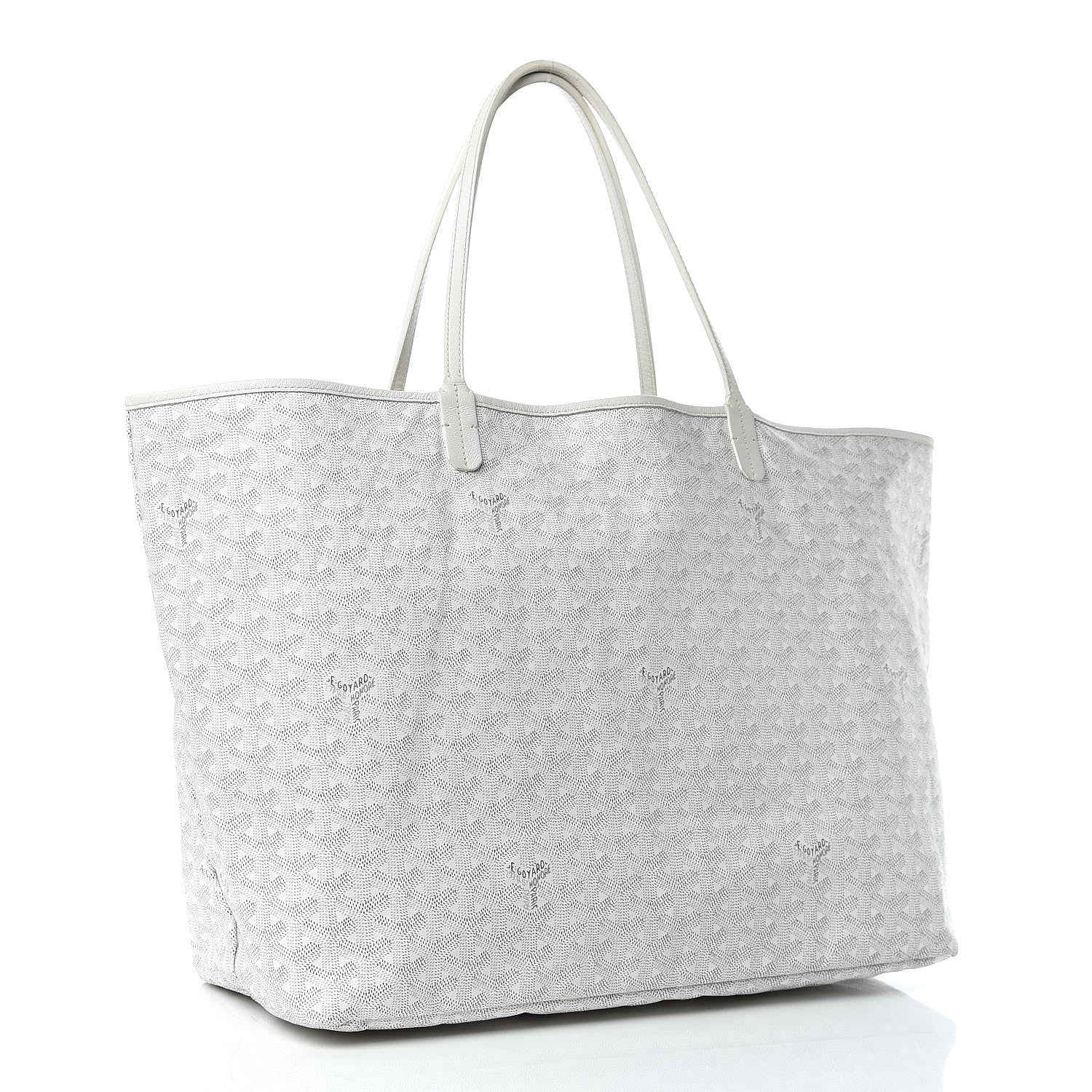 Goyard Goyardine Saint Louis GM White 3 of 10