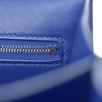 Hermes Epsom Constance 24 Bleu Electrique 7 of 24