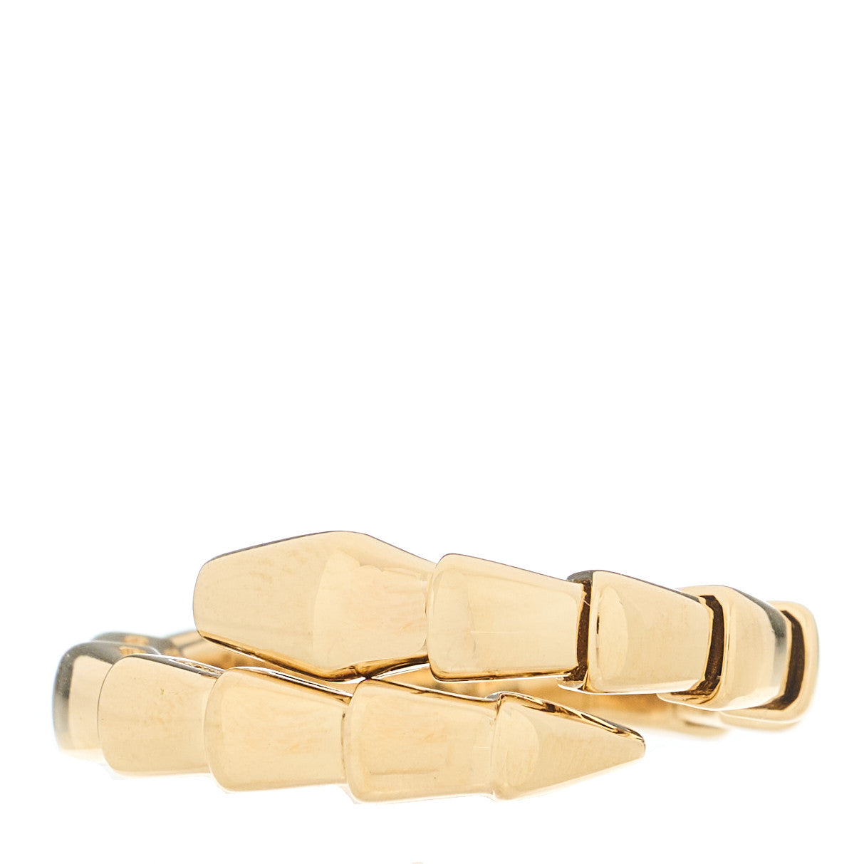 Bulgari 18K Rose Gold Serpenti Viper Ring XS 1 of 5