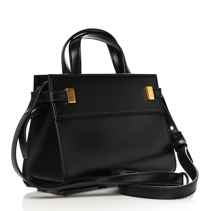 Saint Laurent Smooth Calfskin Manhattan Nano Shopper Tote Black 2 of 9