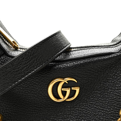 Gucci Goatskin Small Aphrodite Shoulder Bag Black 7 of 9