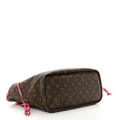 Louis Vuitton Monogram Inside Out Neverfull Bandouliere MM Rose Pondichery 4 of 9