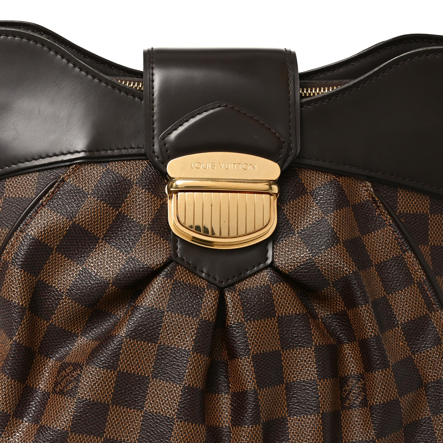 Louis Vuitton Damier Ebene Sistina MM 7 of 9