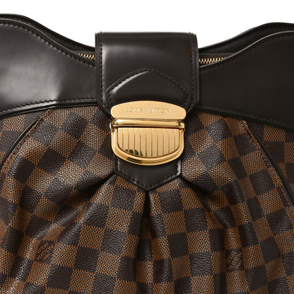 Louis Vuitton Damier Ebene Sistina MM 7 of 9