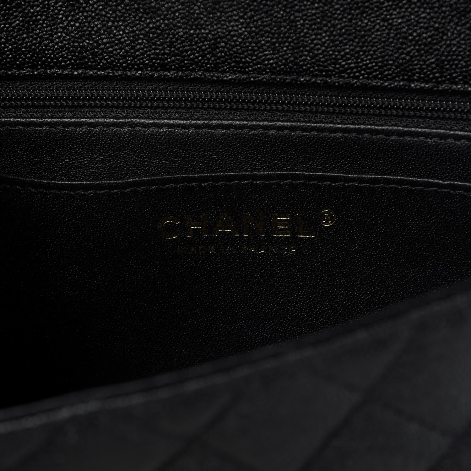 Chanel Caviar Quilted Mini Top Handle Rectangular Flap Black 8 of 9