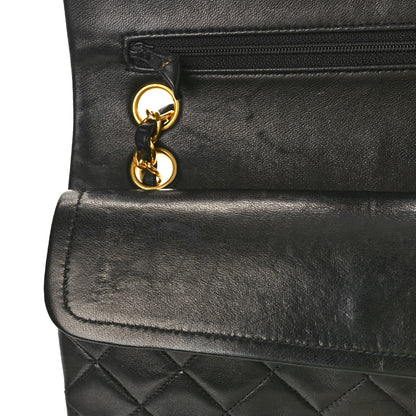 Chanel Lambskin Quilted Small Double Flap Black 11 of 13