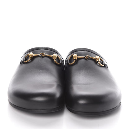 Gucci Calfskin Mens Horsebit River Slippers 8 Black 2 of 8