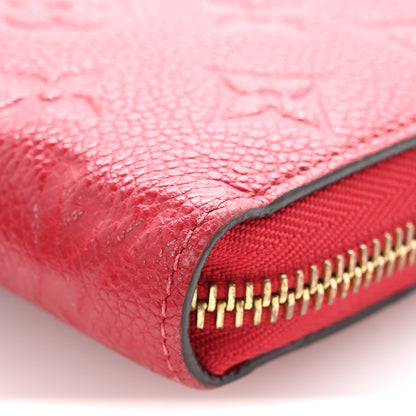 Louis Vuitton Empreinte Zippy Wallet Scarlet 11 of 12