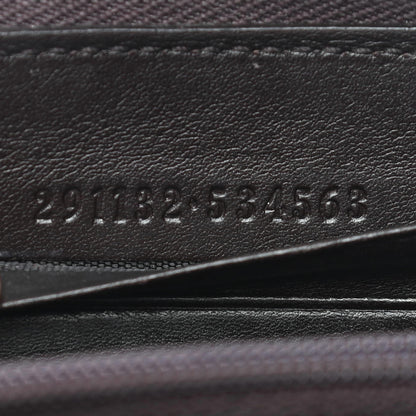Gucci Guccissima Sukey Zip Around Wallet Dark Brown 7 of 10