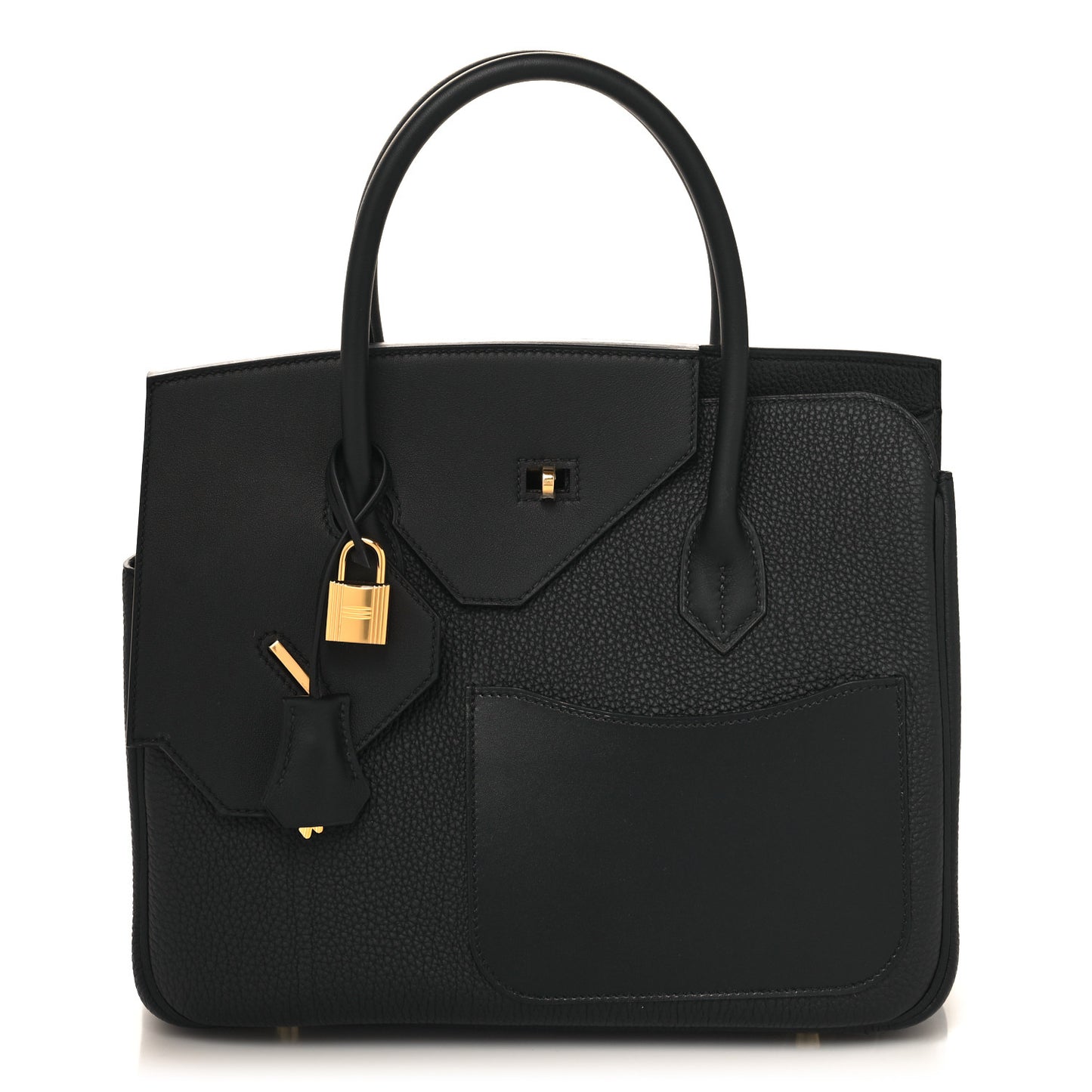 Togo Swift Birkin En Desordre Sellier 30 Black