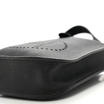 Hermes Taurillon Clemence Evelyne TPM Black 10 of 10