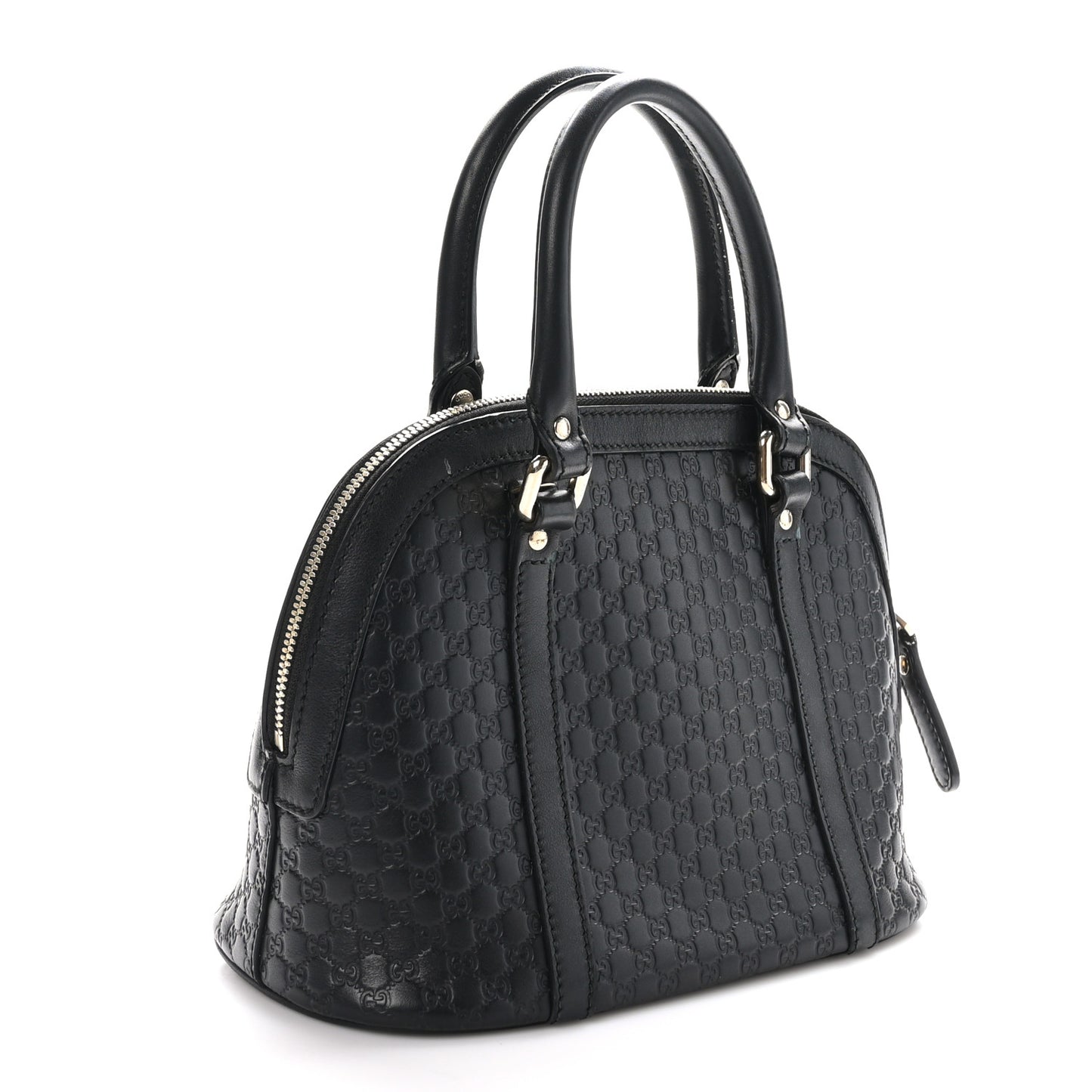 Microguccissima Mini Dome Bag Black