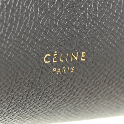 Celine Grained Calfskin Mini Belt Bag Grey 6 of 12