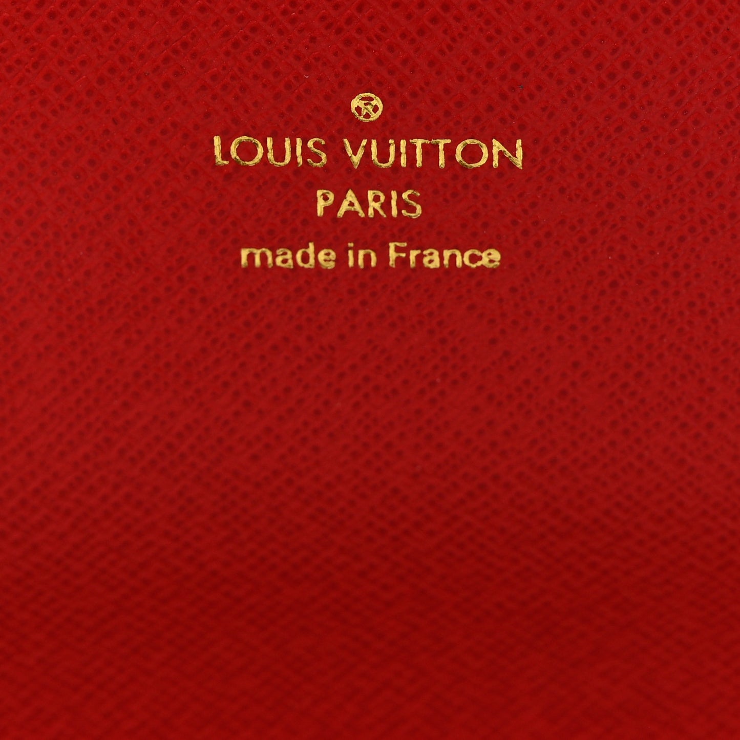 Damier Ebene Josephine Wallet Red
