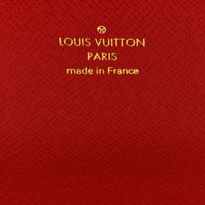 Louis Vuitton Damier Ebene Josephine Wallet Red 8 of 10