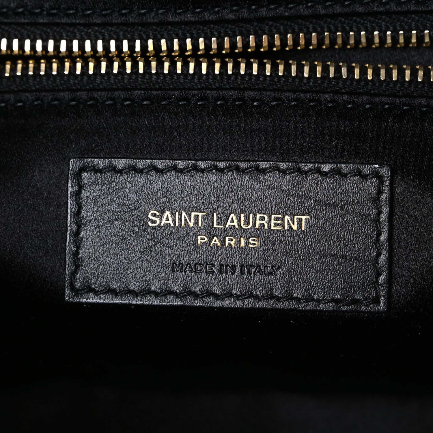Saint Laurent Viscose Silk Monogram Medium Jamie Black 6 of 10
