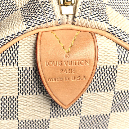 Louis Vuitton Damier Azur Speedy 25 6 of 10