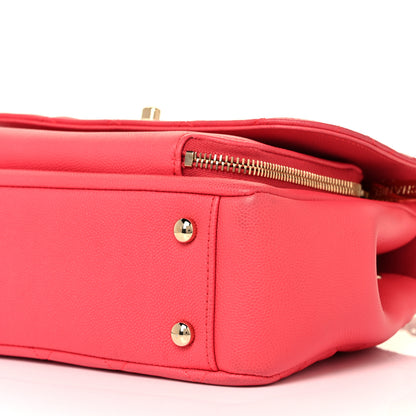 Chanel Caviar Quilted Small Business Affinity Flap Pink 16 of 17