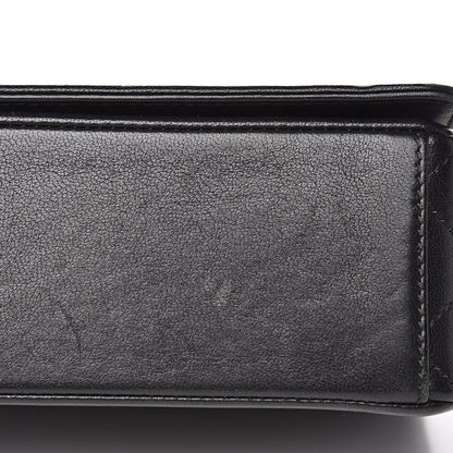 Chanel Sheepskin Quilted Vintage Mademoiselle Flap Black 13 of 22