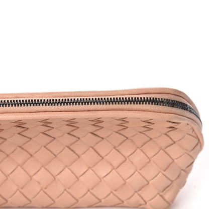 Bottega Veneta Nappa Intrecciato Cosmetic Pouch Petal Pink 14 of 14