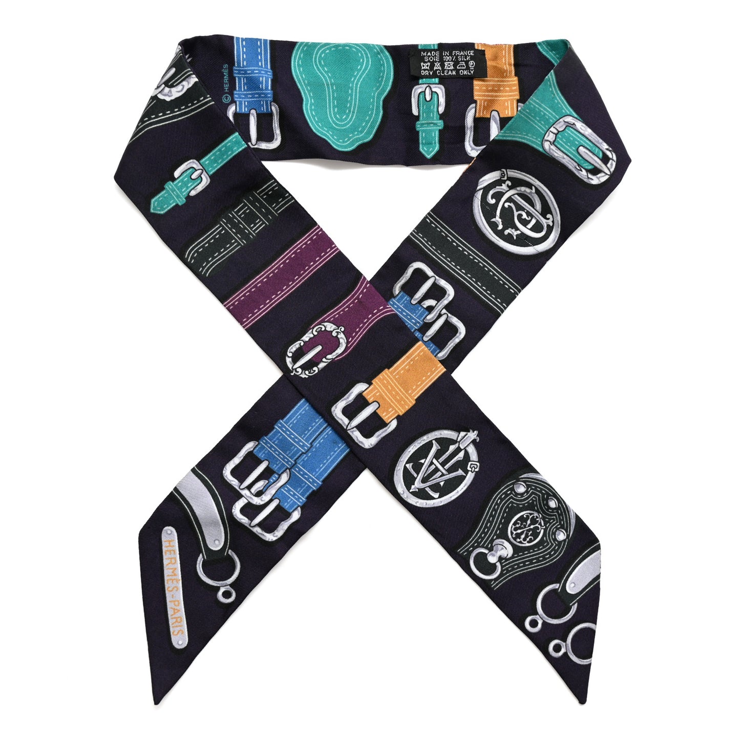 Silk Harnais des Presidents Twilly Aubergine Vert Miel