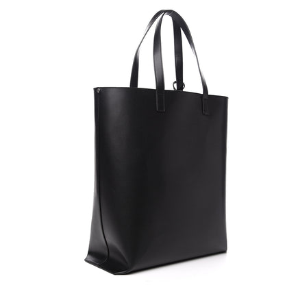 Saint Laurent Calfskin Medium Shopping Tote Black 2 of 8