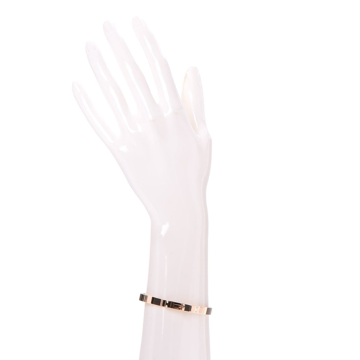 18K Rose Gold Diamond Kelly PM Bangle Small