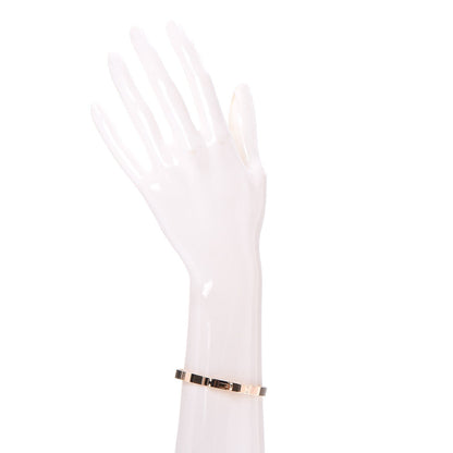 Hermes 18K Rose Gold Diamond Kelly PM Bangle Small 2 of 6