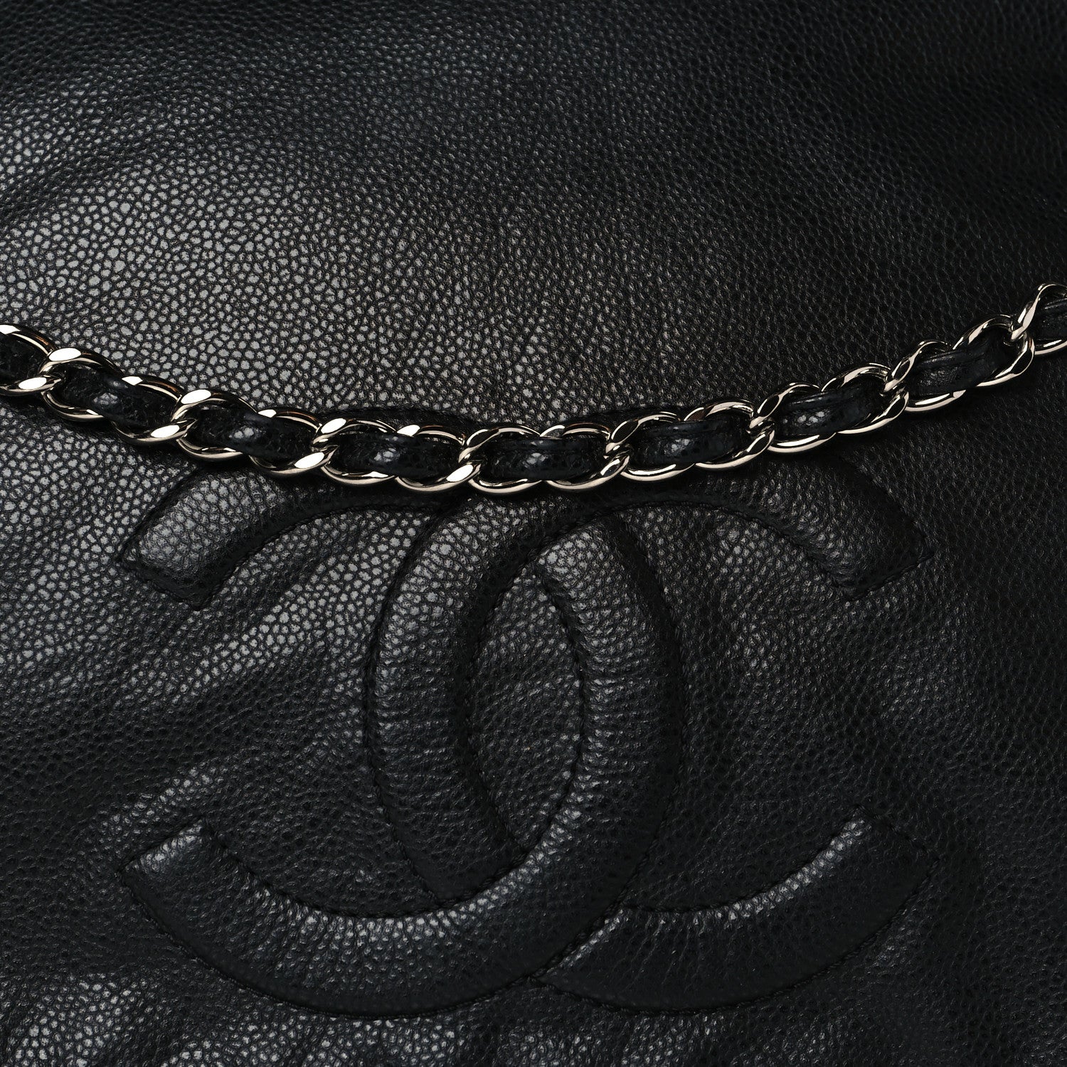 Chanel Caviar Timeless CC Accordion Flap Black 7 of 9