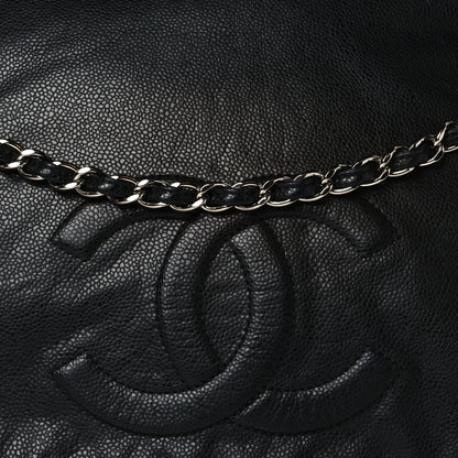 Chanel Caviar Timeless CC Accordion Flap Black 7 of 9