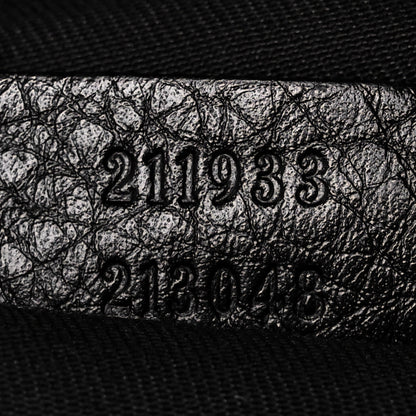 Gucci Monogram Large New Ladies Web Hobo Black 7 of 12