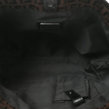 Fendi Zucchino Small Roll Tote Tobacco Moro 4 of 9