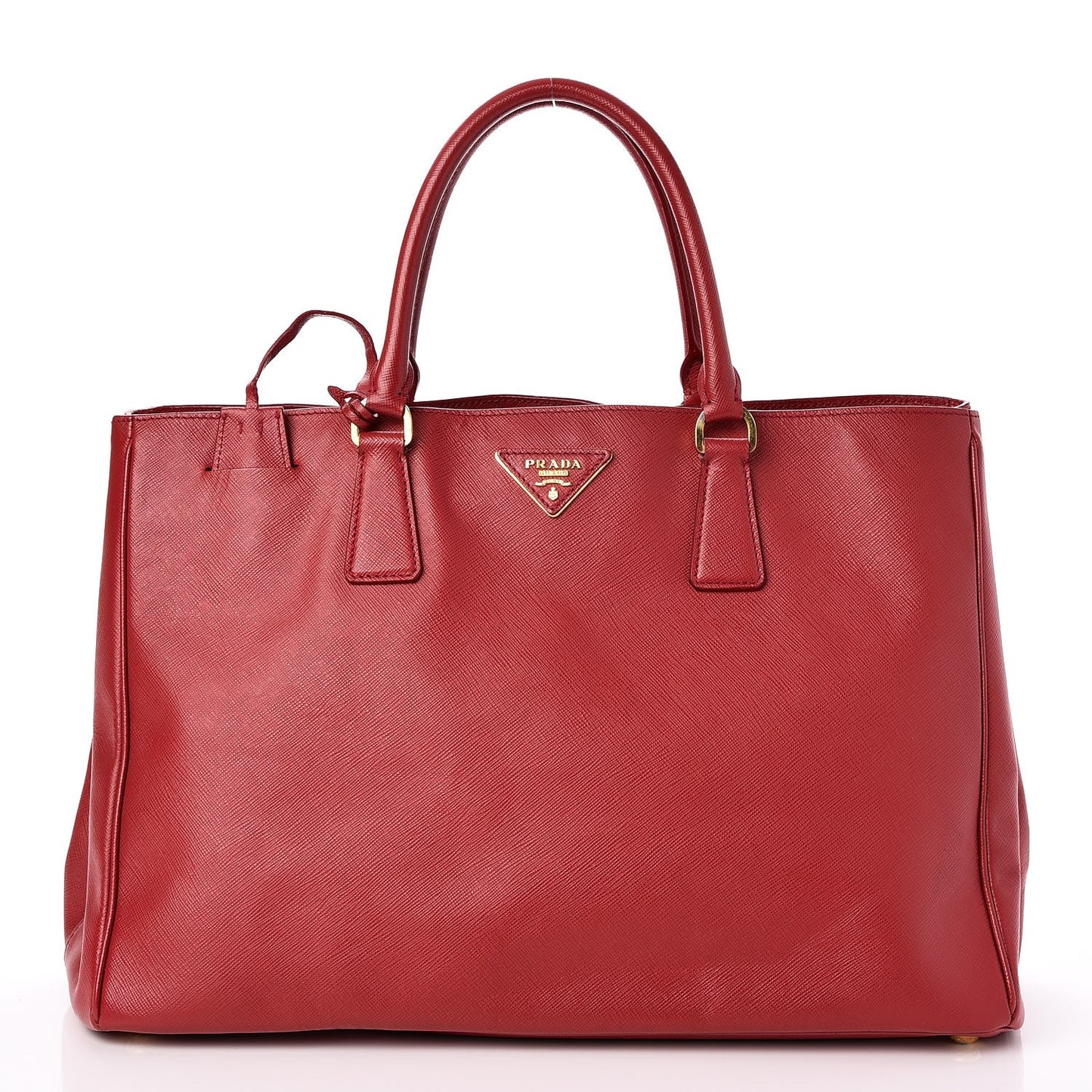 Saffiano Lux Large Tote Fuoco