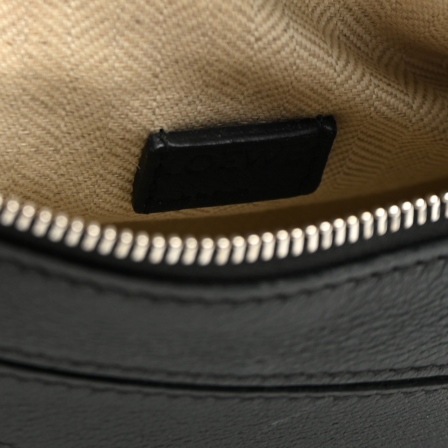 Loewe Calfskin Mini Puzzle Edge Bag Black 6 of 10
