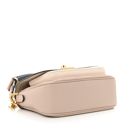 Louis Vuitton Grained Calfskin Lockme Tender Greige 4 of 9