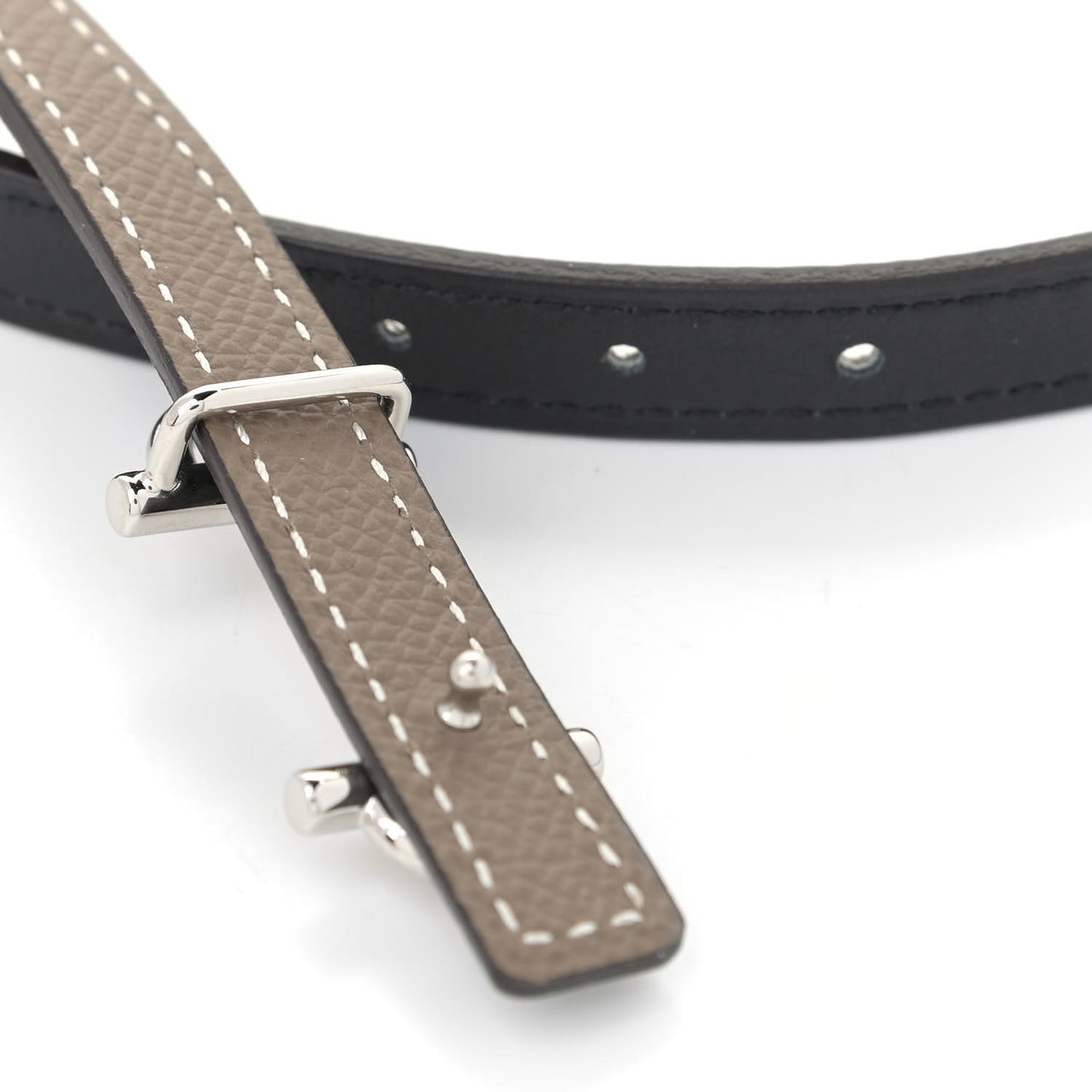 Swift Epsom 13mm Gamma Belt 85 Black Etoupe