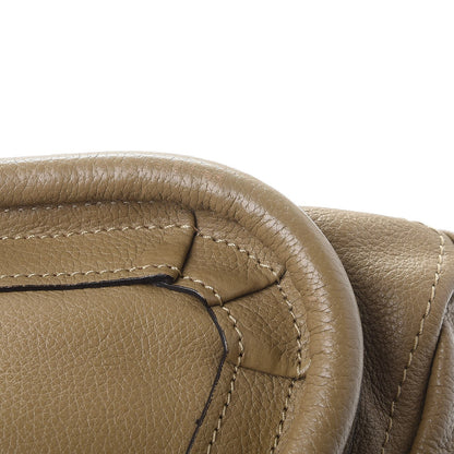 Chloe Calfskin Small Paraty Barbour Khaki 15 of 16