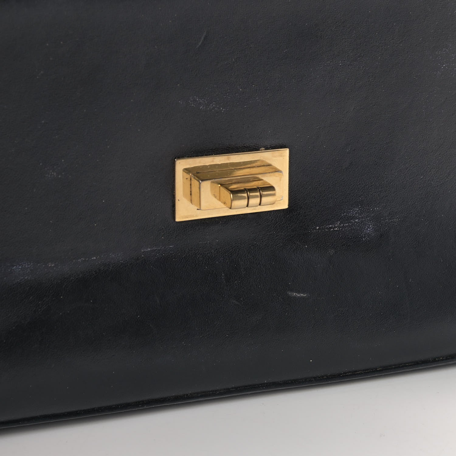Chanel Lambskin Chocolate Bar Accordion Mademoiselle Black 11 of 14