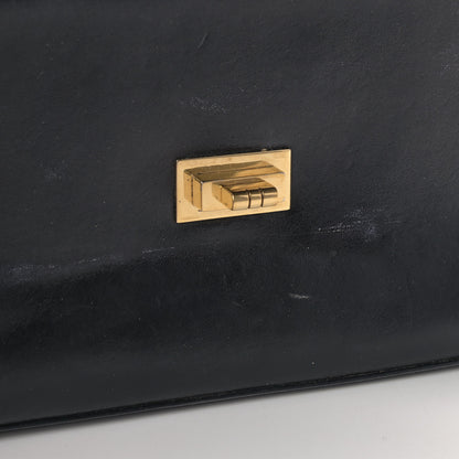 Chanel Lambskin Chocolate Bar Accordion Mademoiselle Black 11 of 14