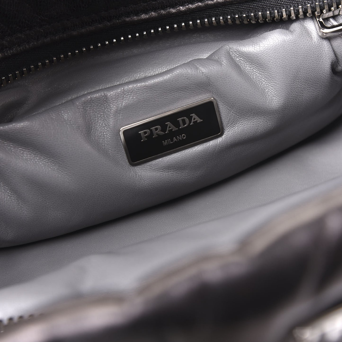 Nappa Bomber Tote Black