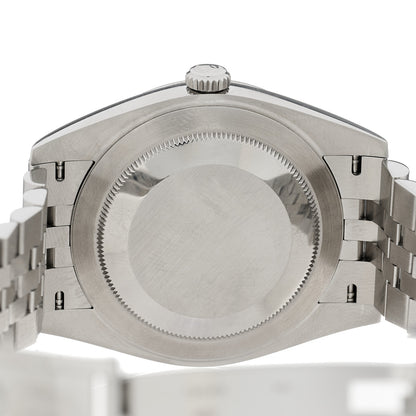 Rolex Stainless Steel 41mm Oyster Perpetual Datejust Watch Slate 126300 4 of 5