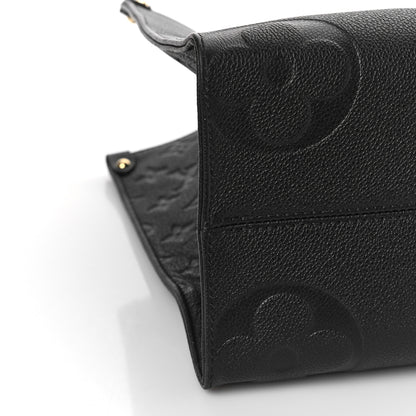 Louis Vuitton Empreinte Monogram Giant Onthego MM Black 6 of 7