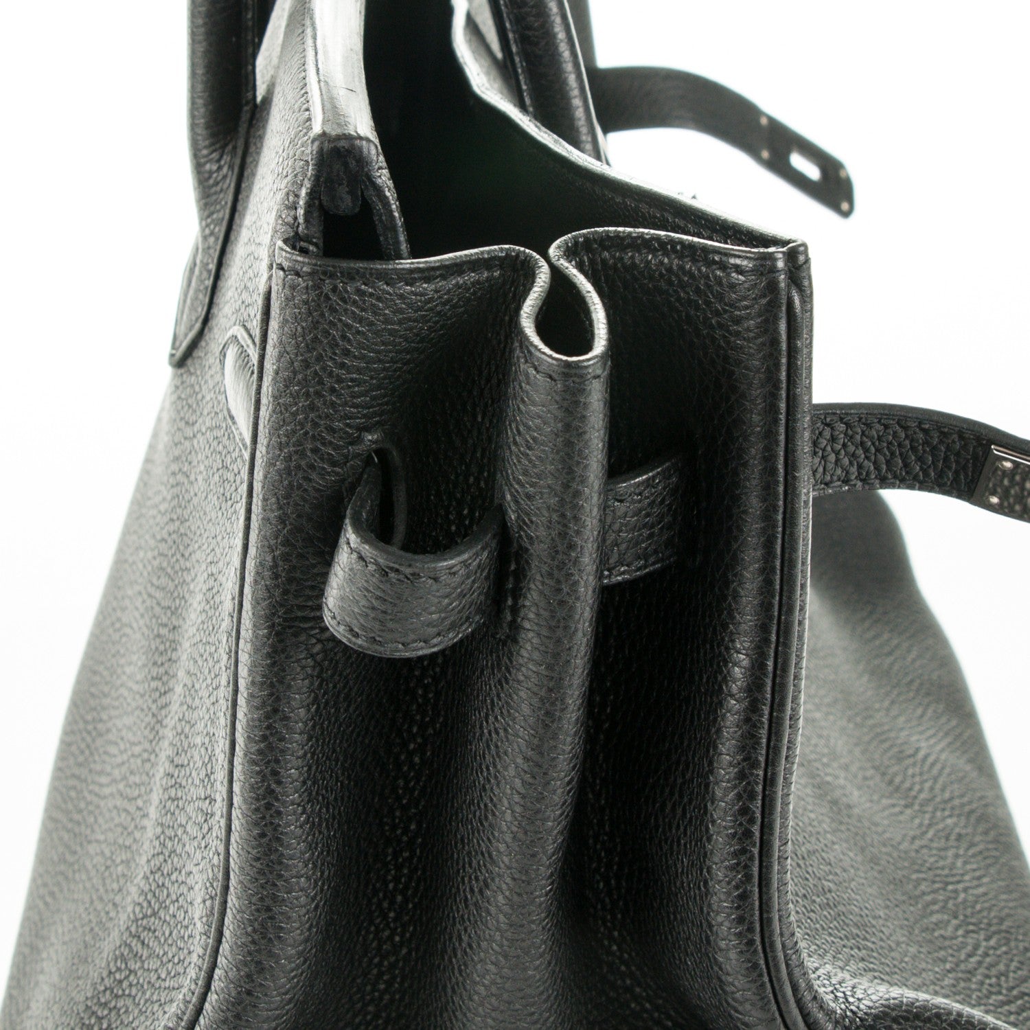 Hermes Taurillon Clemence Birkin 35 Black 15 of 27