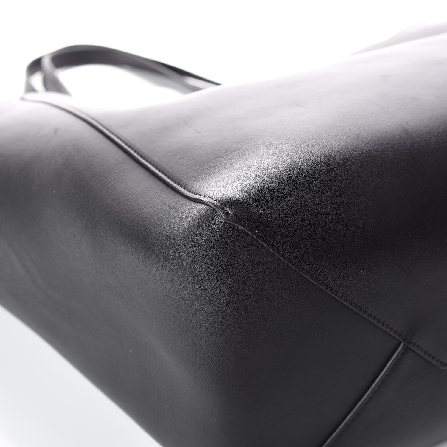 Celine Soft Grained Calfskin Medium Horizontal Cabas Phantom Black 15 of 19