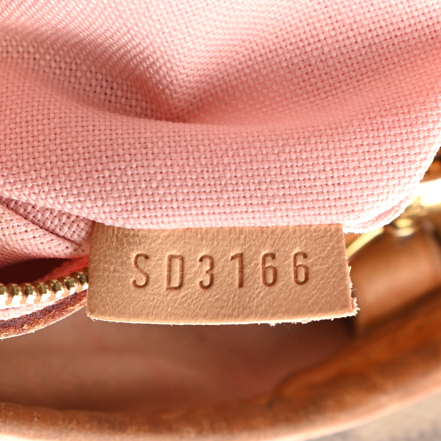 Damier Azur Delightful PM Rose Ballerine