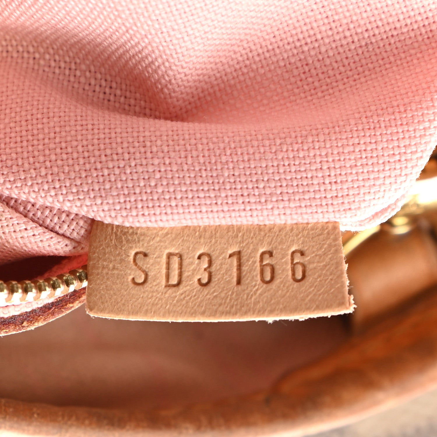 Louis Vuitton Damier Azur Delightful PM Rose Ballerine 7 of 17