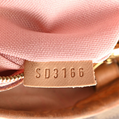 Louis Vuitton Damier Azur Delightful PM Rose Ballerine 7 of 17