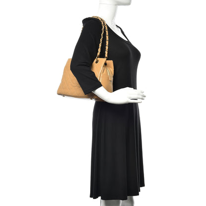 Chanel Caviar Quilted Petit Timeless Tote PTT Beige 2 of 17