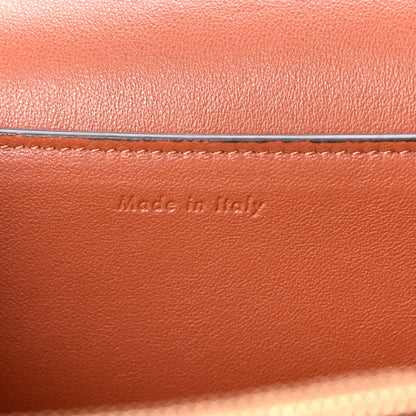 Celine Shiny Smooth Calfskin Medium Frame Shoulder Bag Maple Frost 9 of 9
